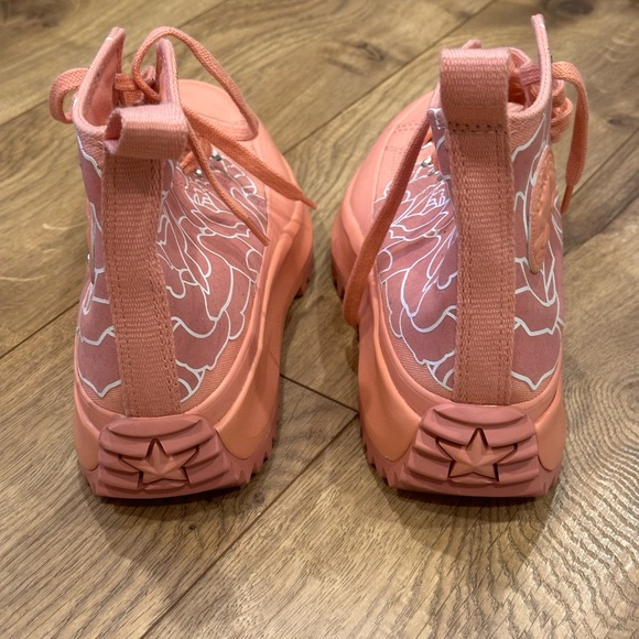 Converse x Natasha cloud run star hike floral pink women’s size 8 - Picture 4 of 6